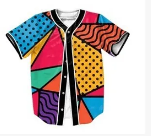 Geometric Jersey Tee