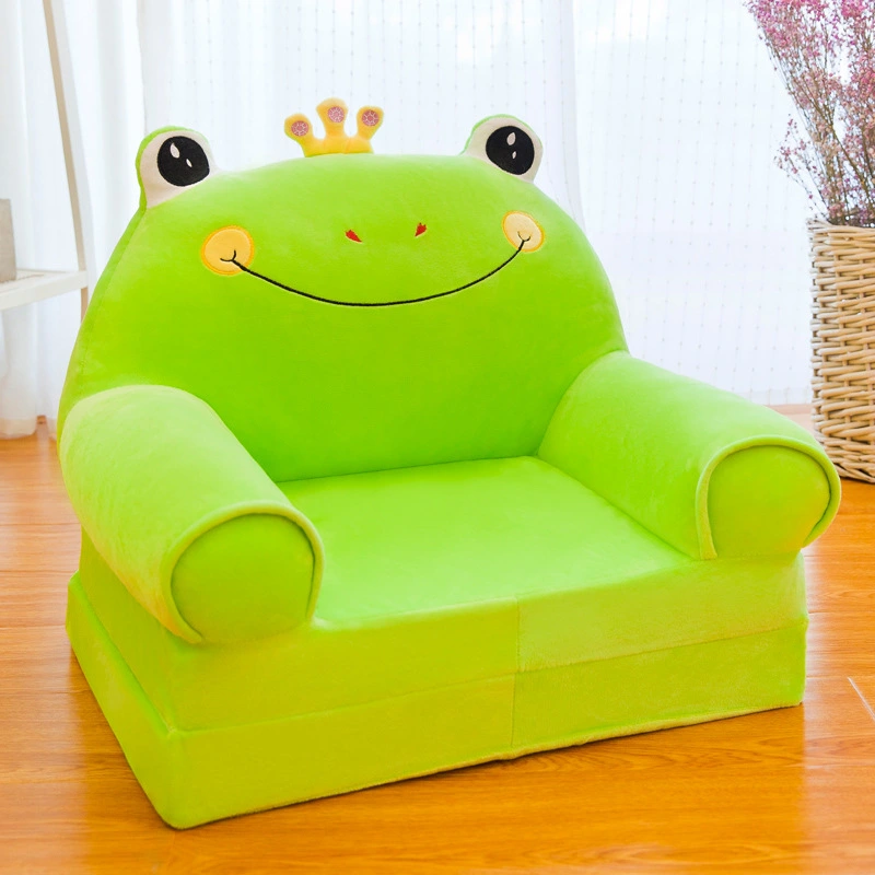 Factory Wholesale Children's Folding Sofa Cartoon Lazy Sofa Cute Baby Seat
