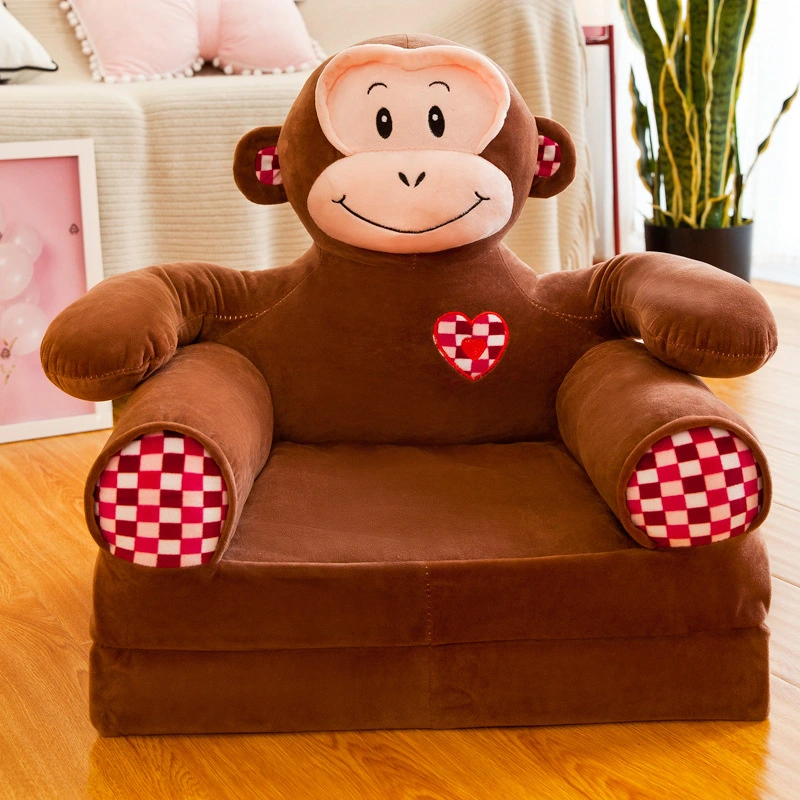Children's Folding Sofa Cartoon Animal Sofa Prince Bear Cute Baby Seat