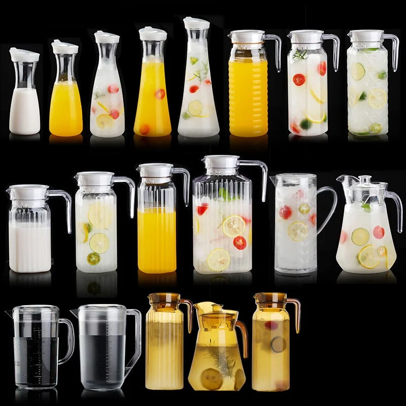 Acrylic juice pot bar bartender pot plastic juice jug