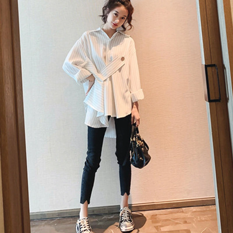 Irregular foreign shirt