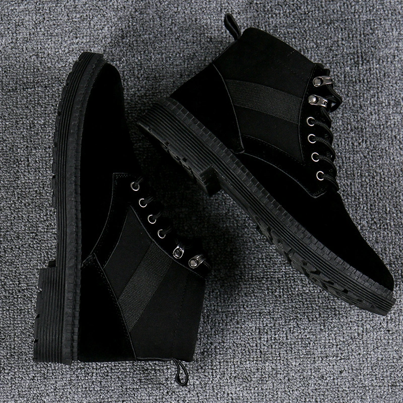 High-top Martin boots