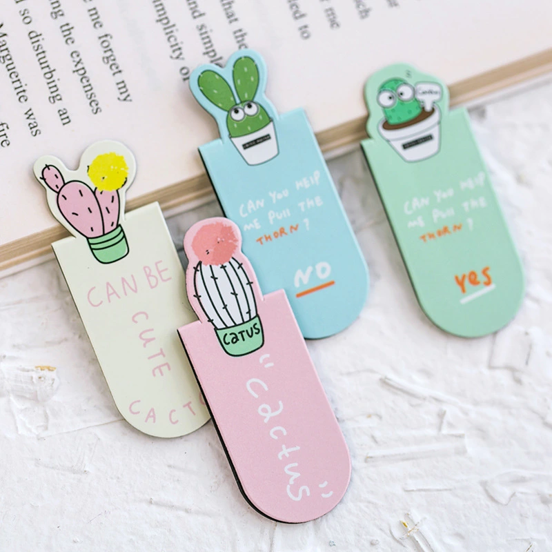 Cactus series magnetic bookmark