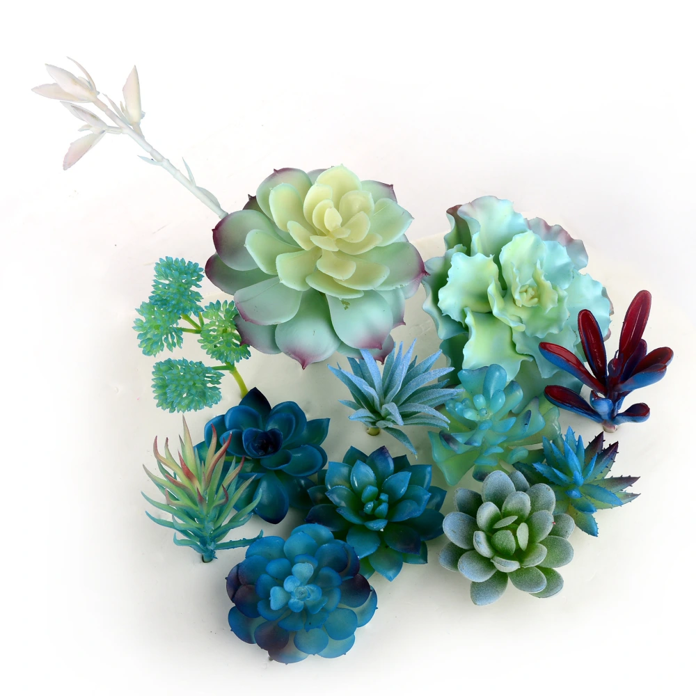 Artificial Succulents Creative Indoor Plastic Flowers