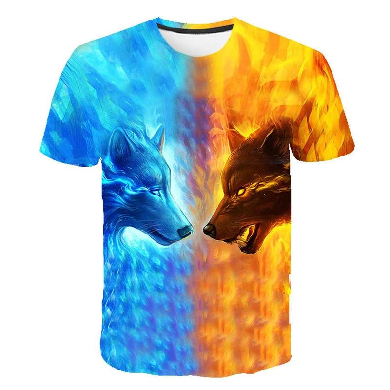 Cross-Border Summer T-shirt Creative Printing Children's Wear New