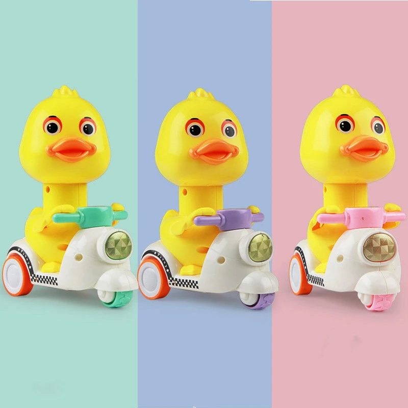 Yellow Duck Press Pull Back Toy