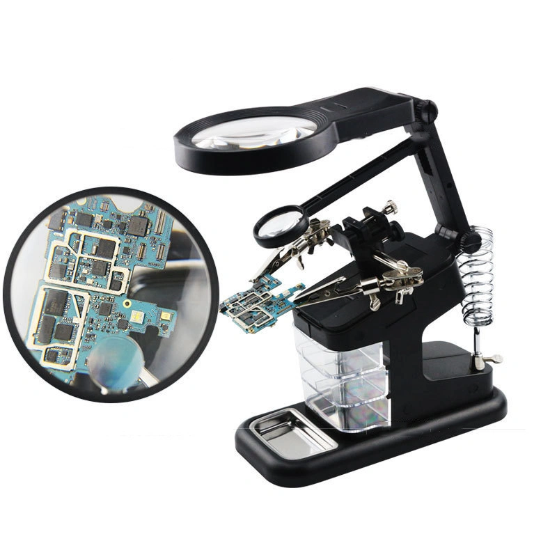 Multifunctional magnifying glass