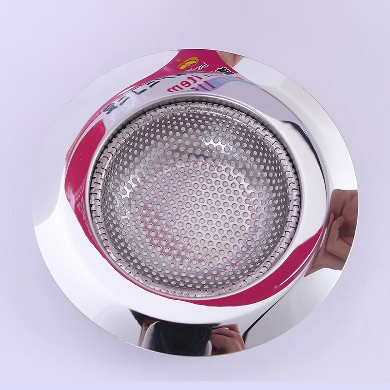 Stainless Steel Sewer Filter Hair Anti-Clogging Slag Screen Coarse Mesh