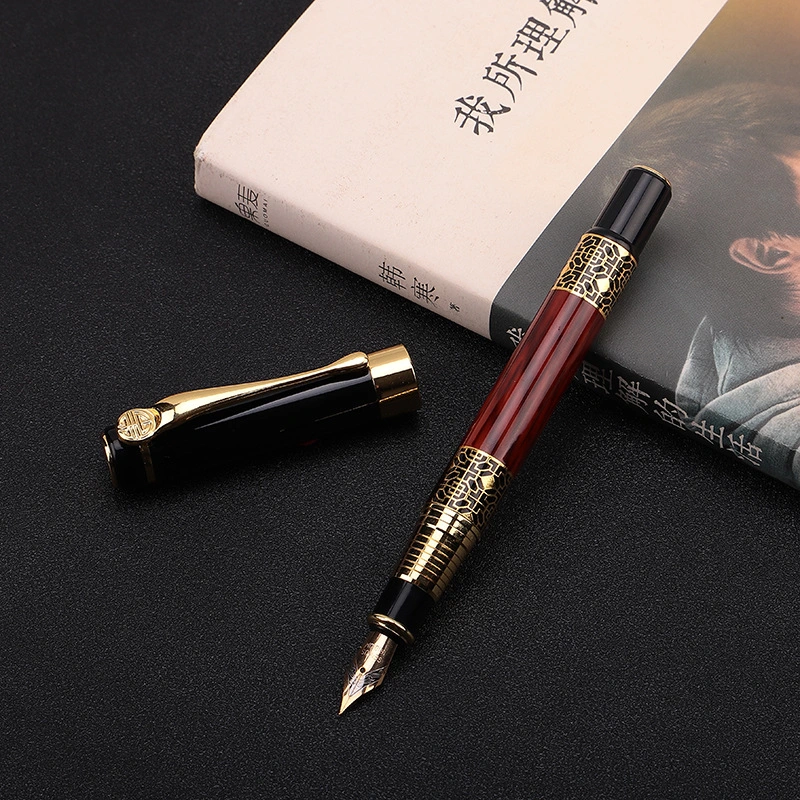 Wood Grain Fountain Pen Gel Pen Business Gift