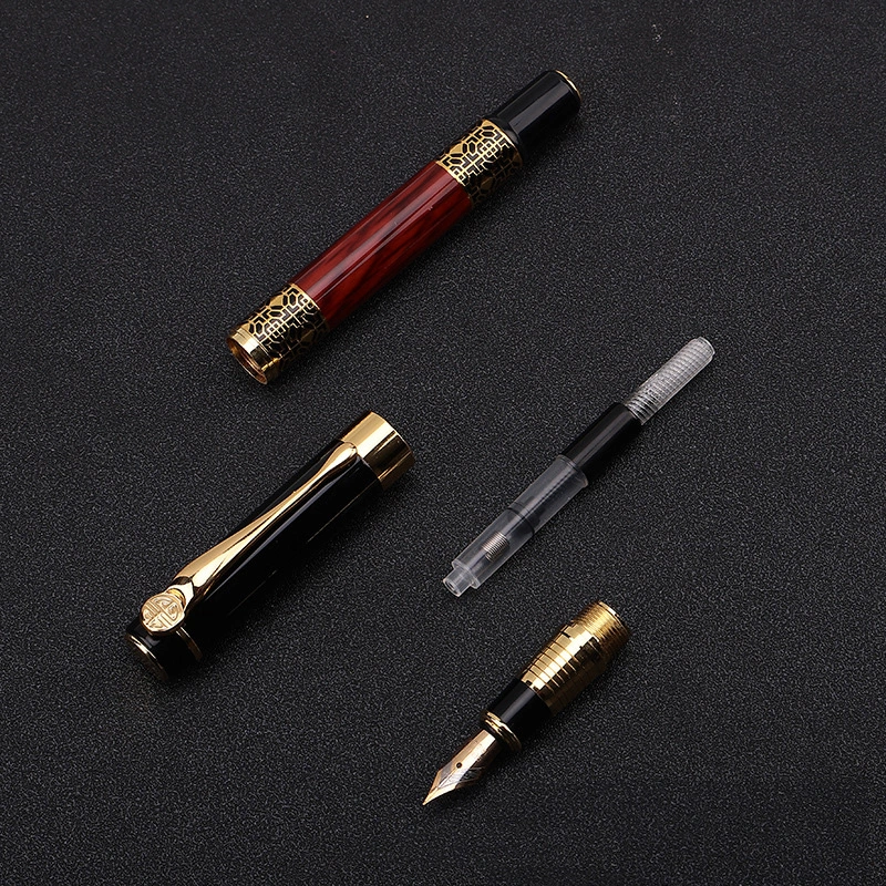 Wood Grain Fountain Pen Gel Pen Business Gift