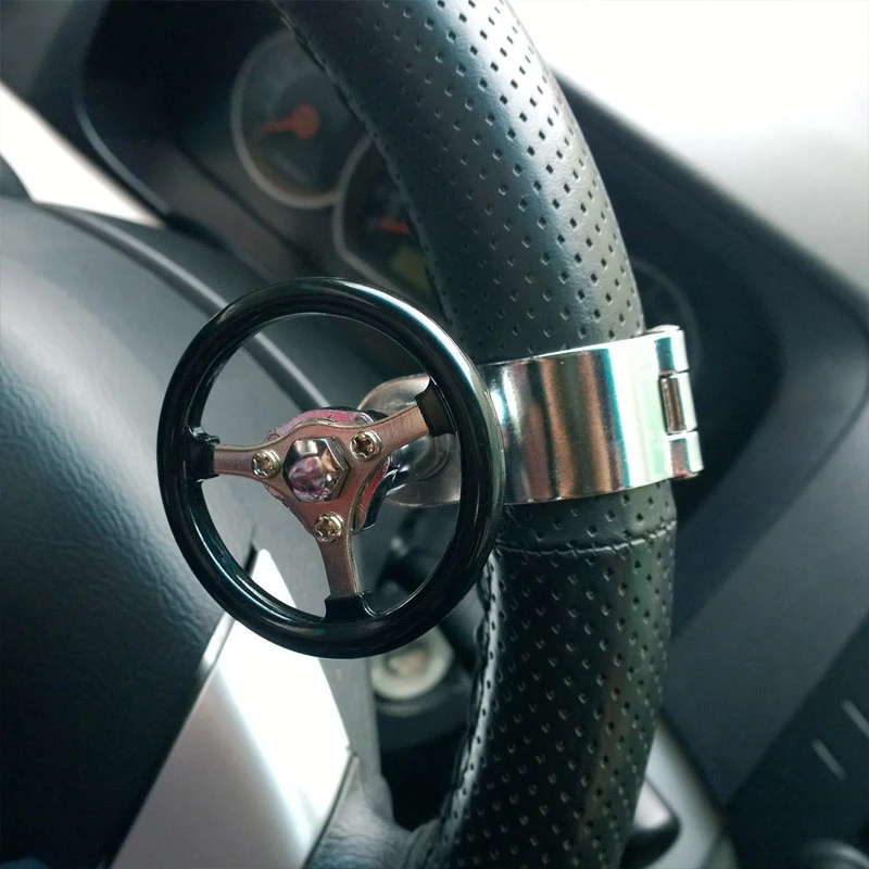 Car steering wheel booster