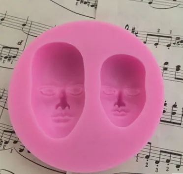 Face DIY Decorative Mold Liquid Silicone Mold