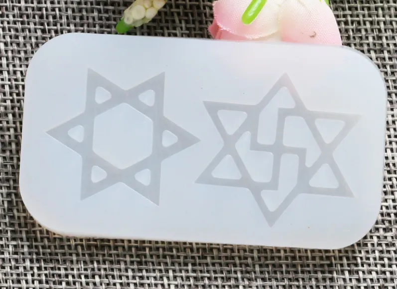 Obsidian Star of David Mold / TOOL-159