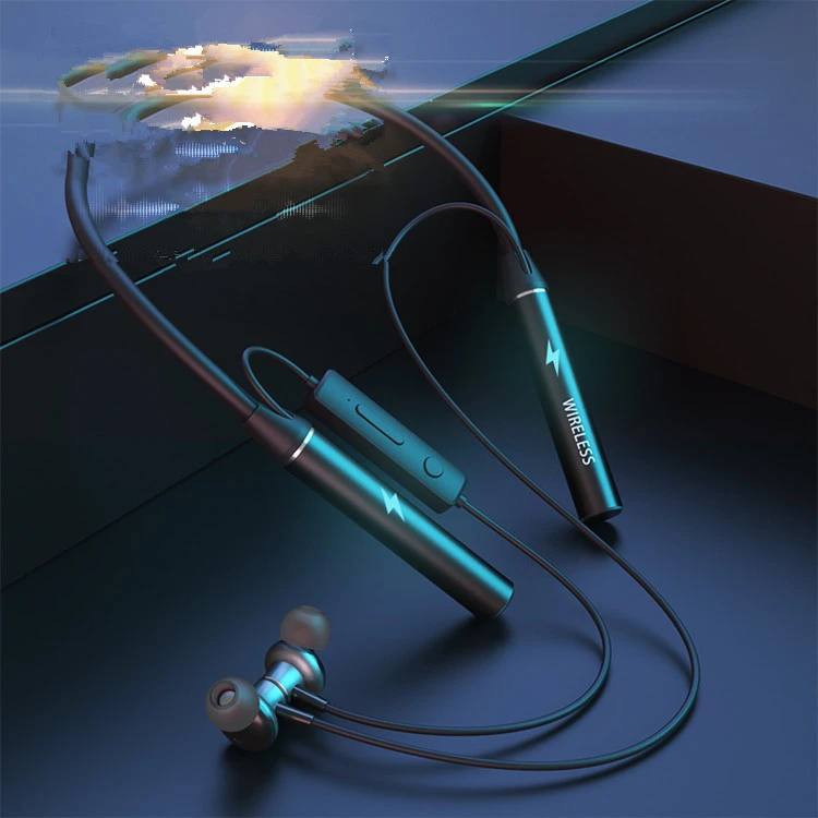 Neck-mounted Bluetooth headset
