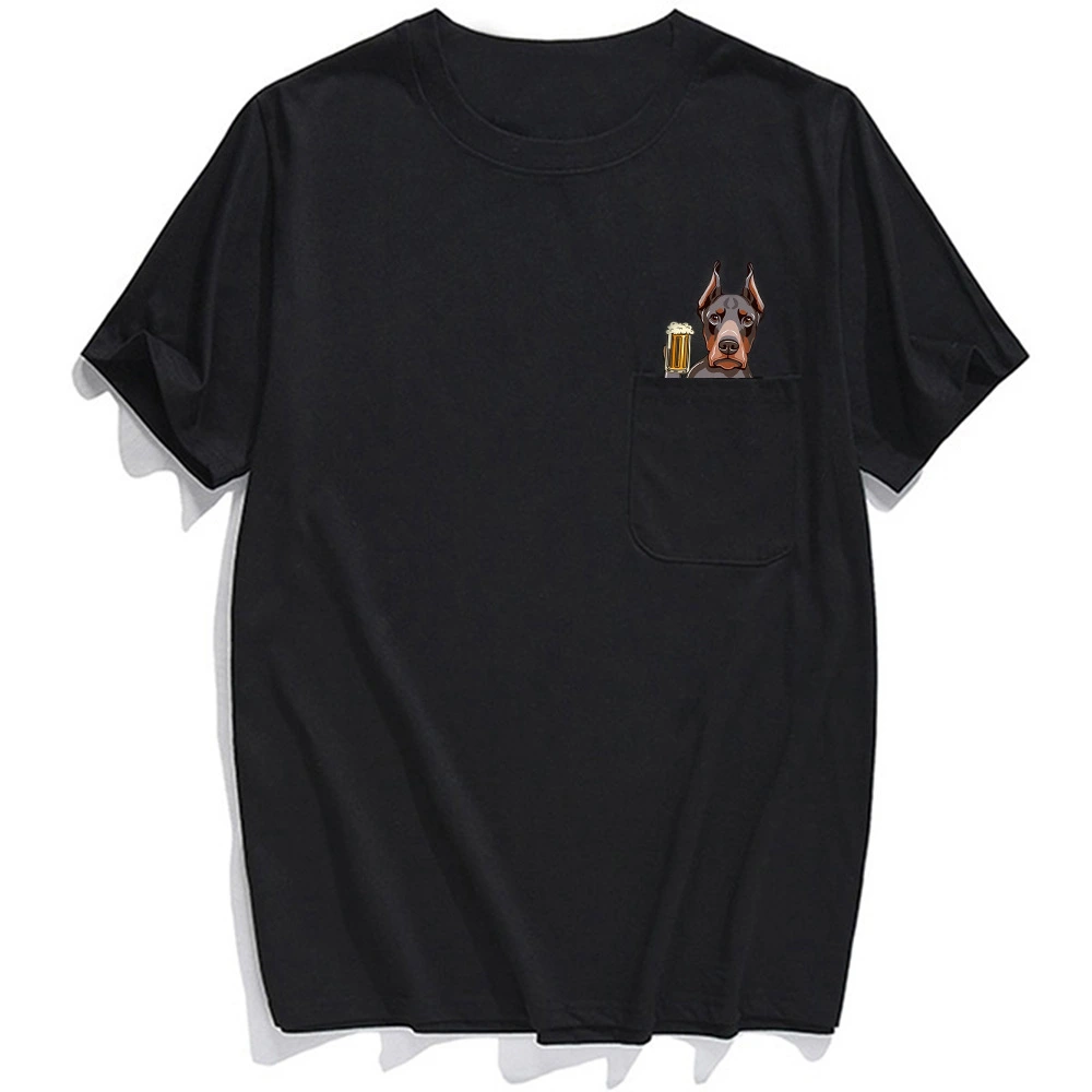 2D printed short-sleeved dog T-shirt