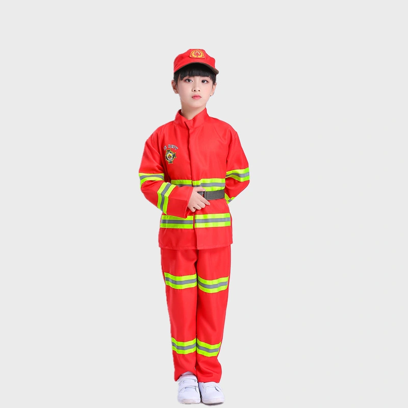 Children's Firefighting Uniforms Drill Clothes Activity Clothing