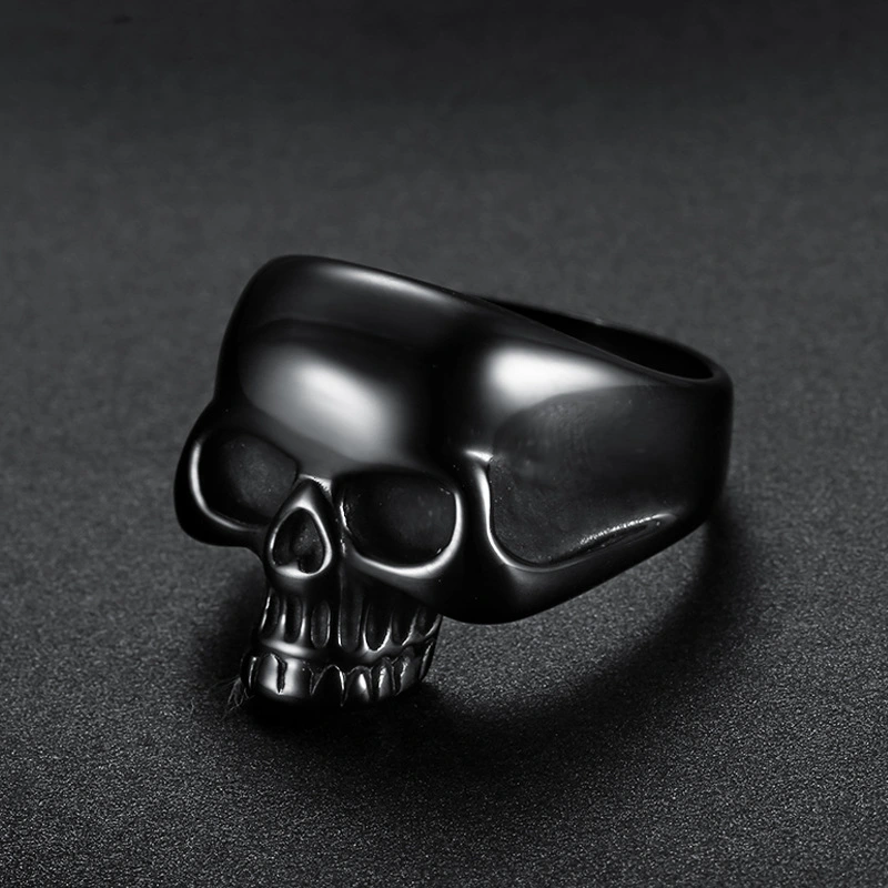 Jawless Skull Ring