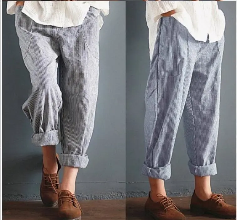 Loose casual harem pants
