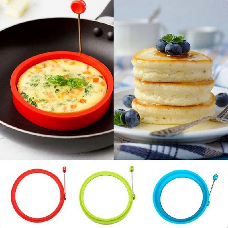 Binaural Fried Poached Egg Ring Cake Mold Kitchen Baking Tools