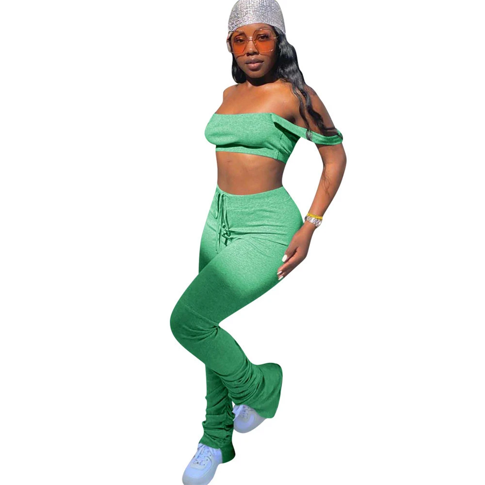 Pleated casual two-piece split