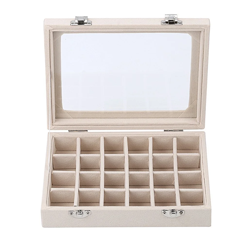 Earrings Ring Jewelry Storage Box