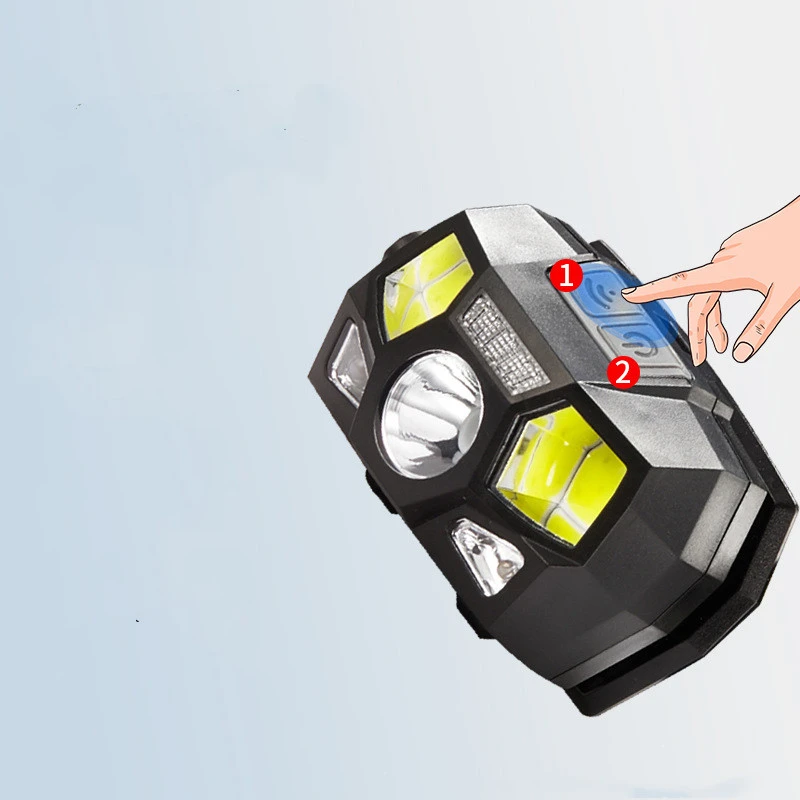 LED induction headlight fishing night fishing light