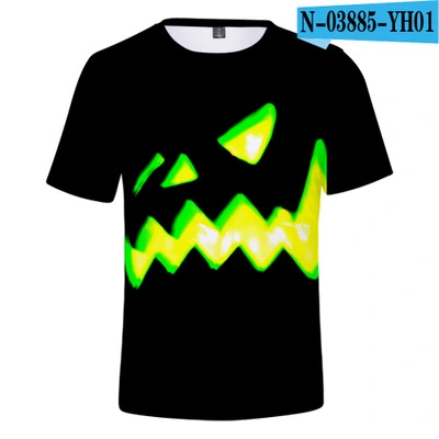 Printed short-sleeved T-shirt