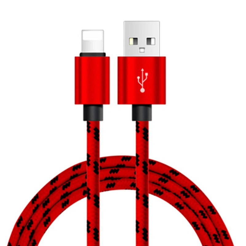 Pure Plastic Tiger Woven Data Cable Is Suitable For Mobile Phone Charging Cable