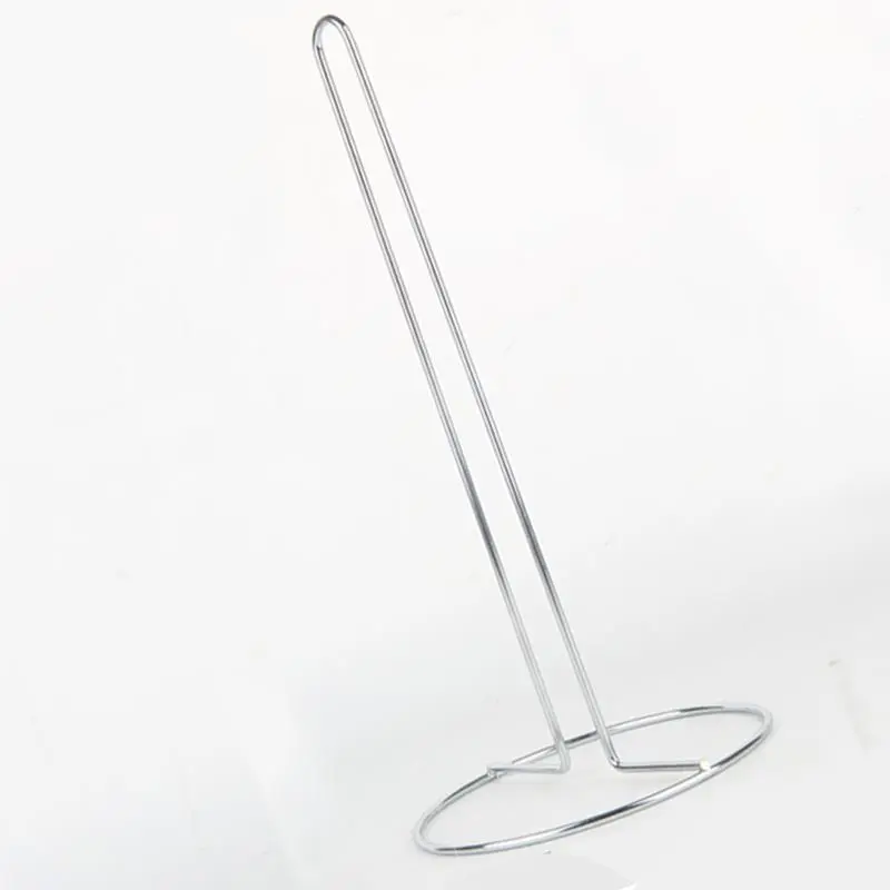 Wrought iron vertical tissue holder