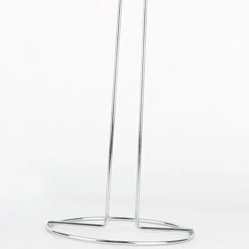 Wrought iron vertical tissue holder