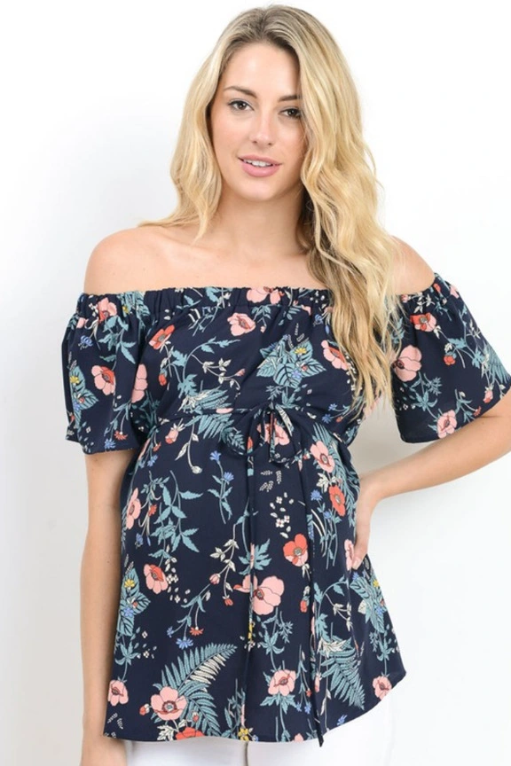 Slit neck loose tie short sleeves