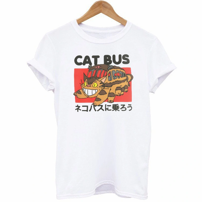 Totoro cat bus T-shirt
