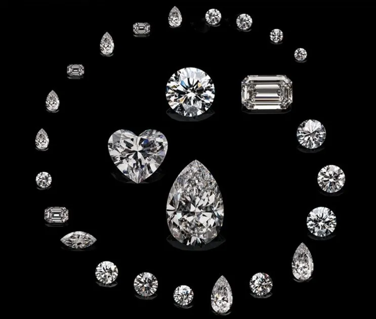 Firestone and Diamond Studded Lady Ring