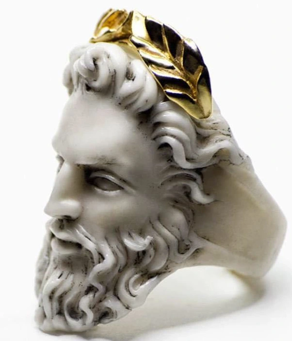 Vintage Jesus ring