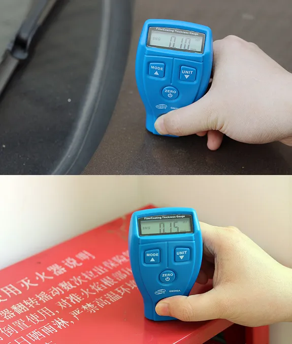 Paint iron-based paint film thickness gauge galvanizing measurement