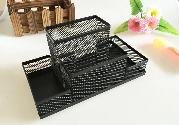 Multifunctional Combined Pen Barrel Wrought Iron Pen Holder