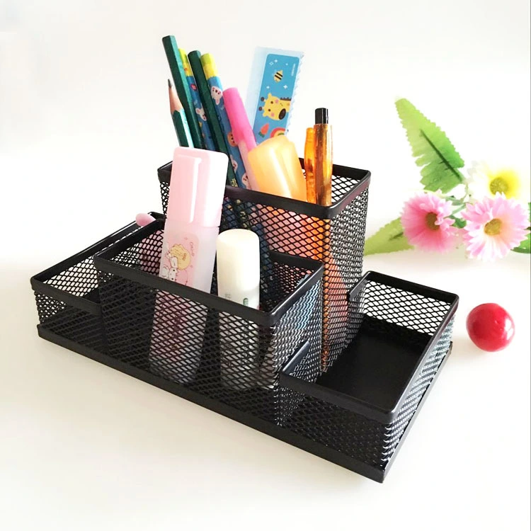 Multifunctional Combined Pen Barrel Wrought Iron Pen Holder