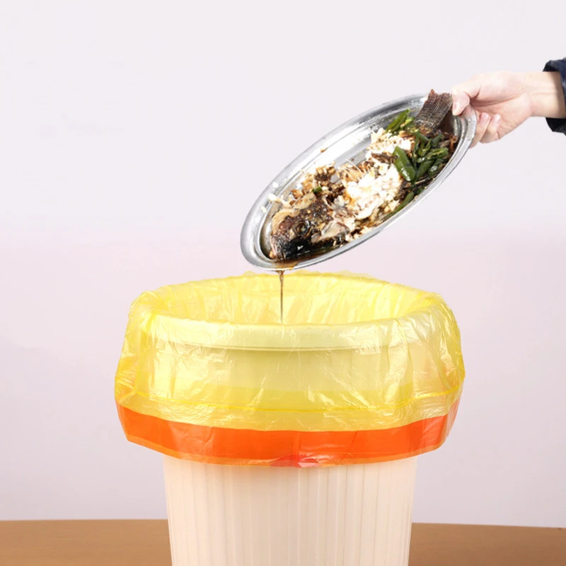 Drawstring Garbage Bag Household Kitchen Portable