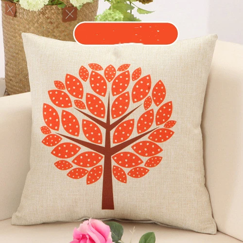 American Country Cotton And Linen Sofa Cushion