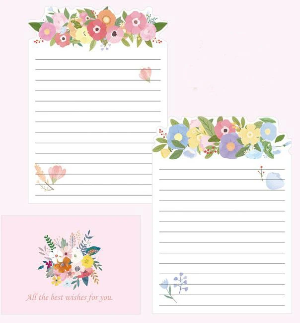 Yizhiyunjian Series Of Free Letter Paper And Envelope Set