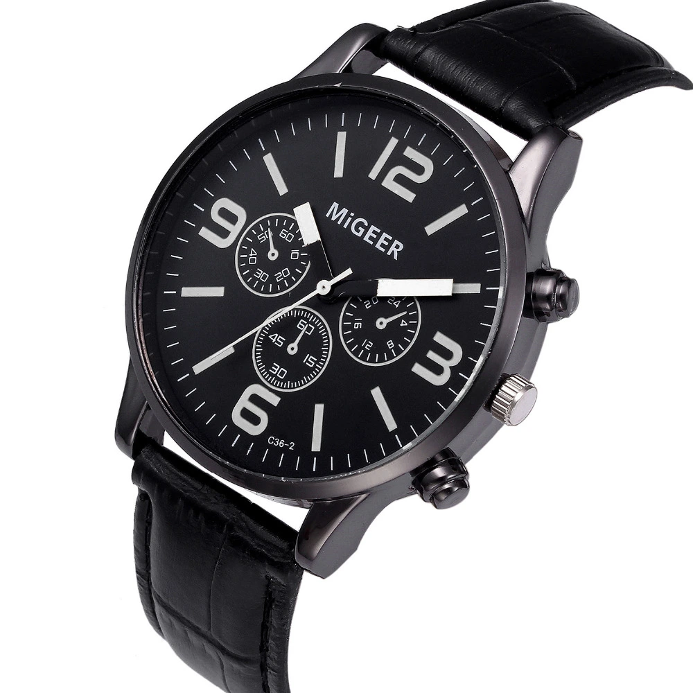 Business Silicone Quartz Watch