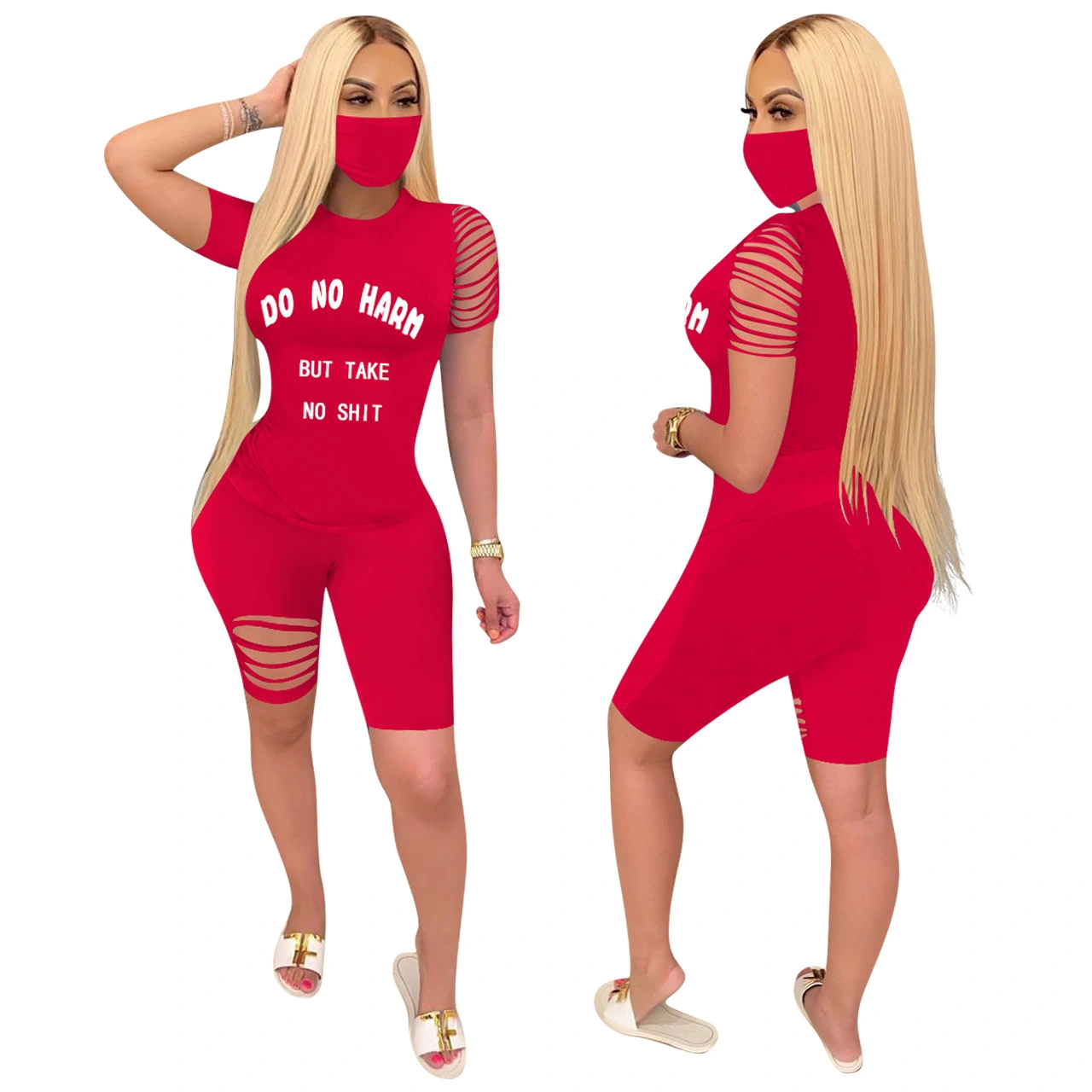 Ladies casual two-piece suit