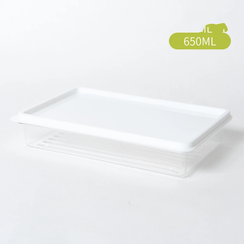 Vegetables, Fruits, Snacks, Lunch Box, Fresh-keeping Box, Refrigerator Sealed Storage Box