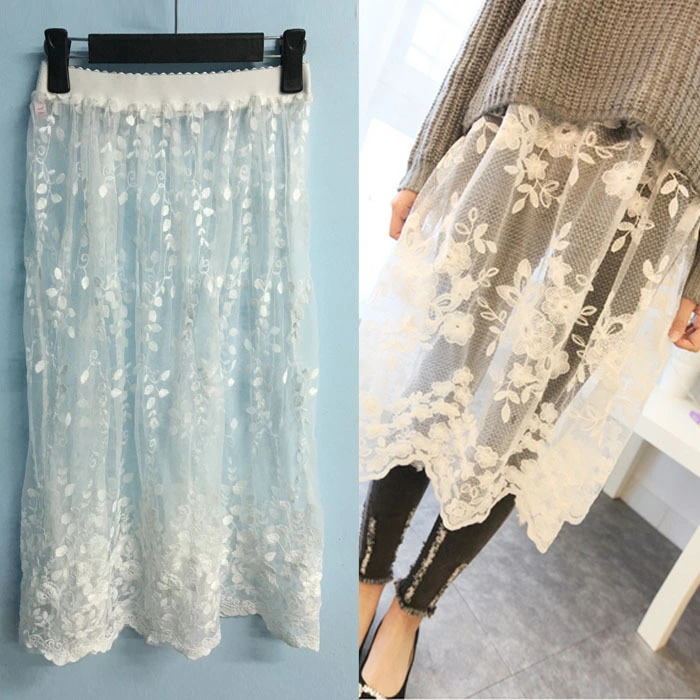 Lace Half Slip Women Underskirt