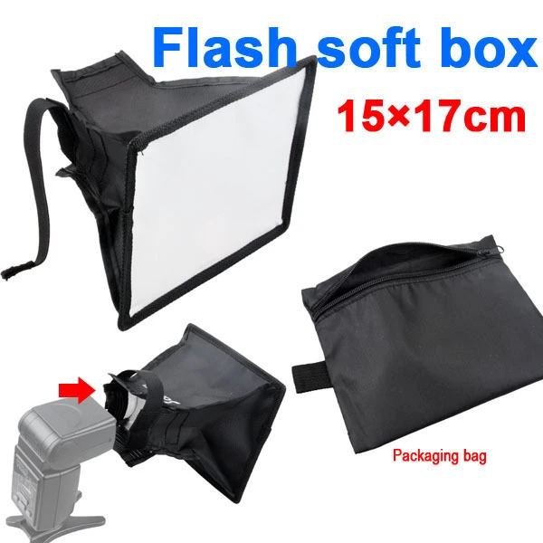 15 × 17cm Portable Flash Cover