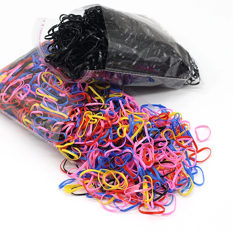 Thicken Disposable Rubber Bands For Children's Head Accessories