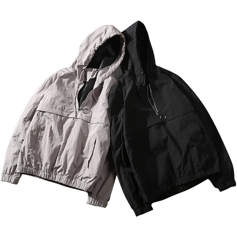 Hooded headband solid color coat