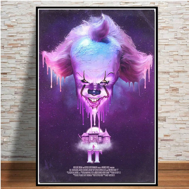 Clown Canvas Painting For Modern Home Decoration