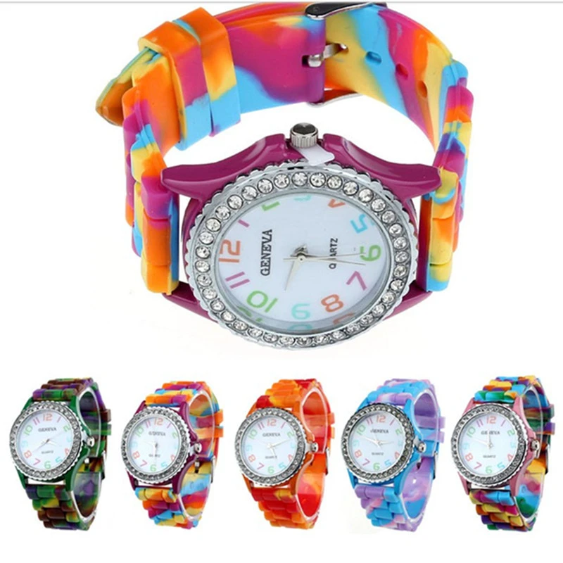 Candy Color Silicone Watch