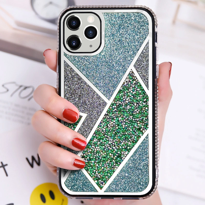 Compatible with Apple , Contrast Color Mobile Phone Case Plating Mirror